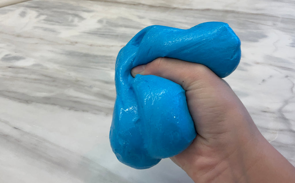 Blue sky slime (fluffy)
