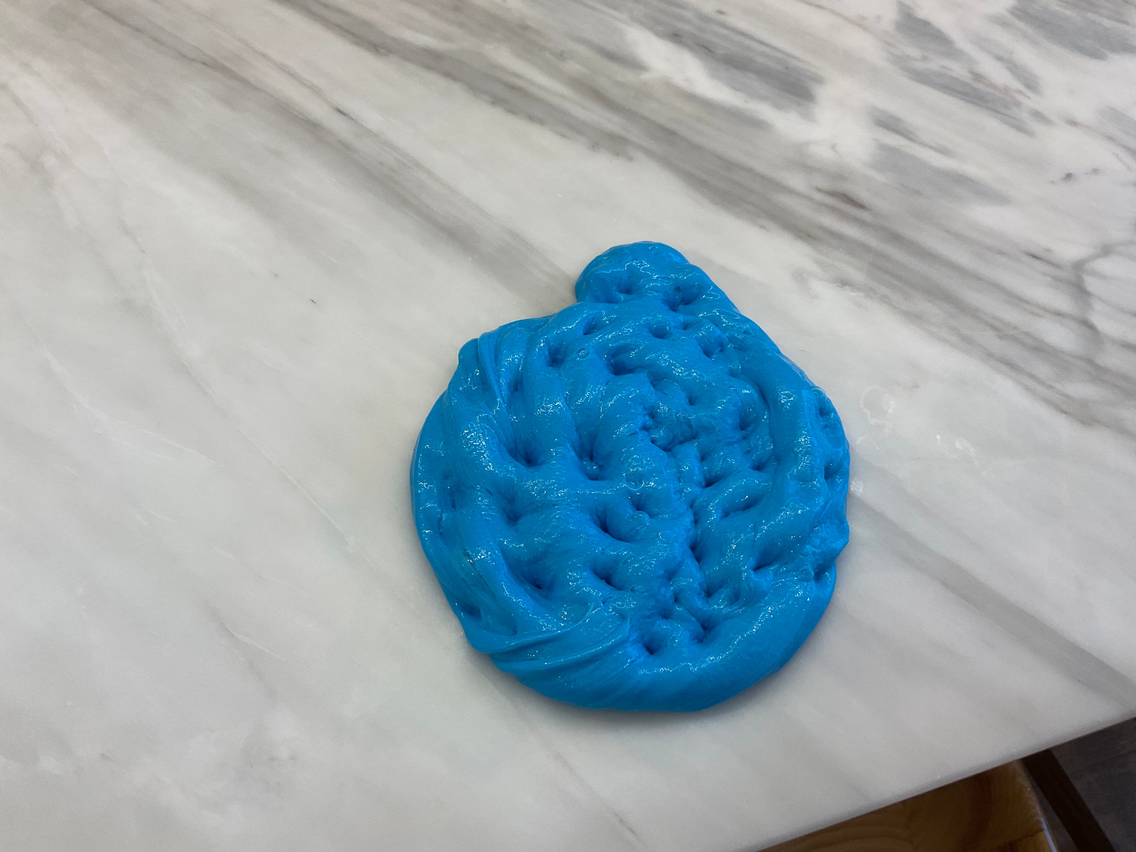 Blue sky slime (fluffy)