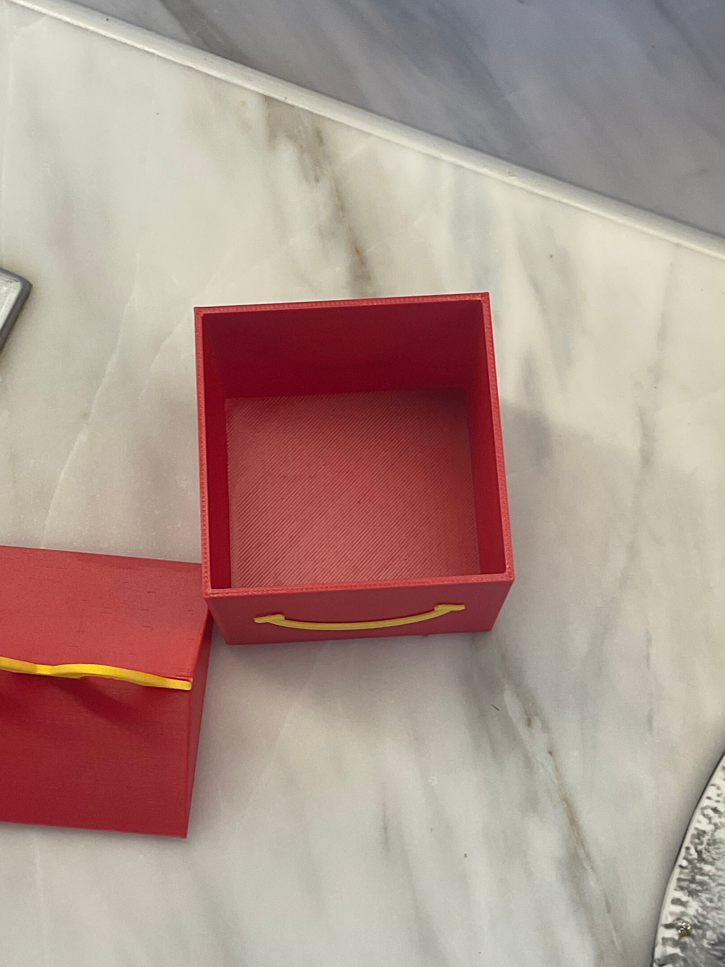 Maccas Happy Meal Box