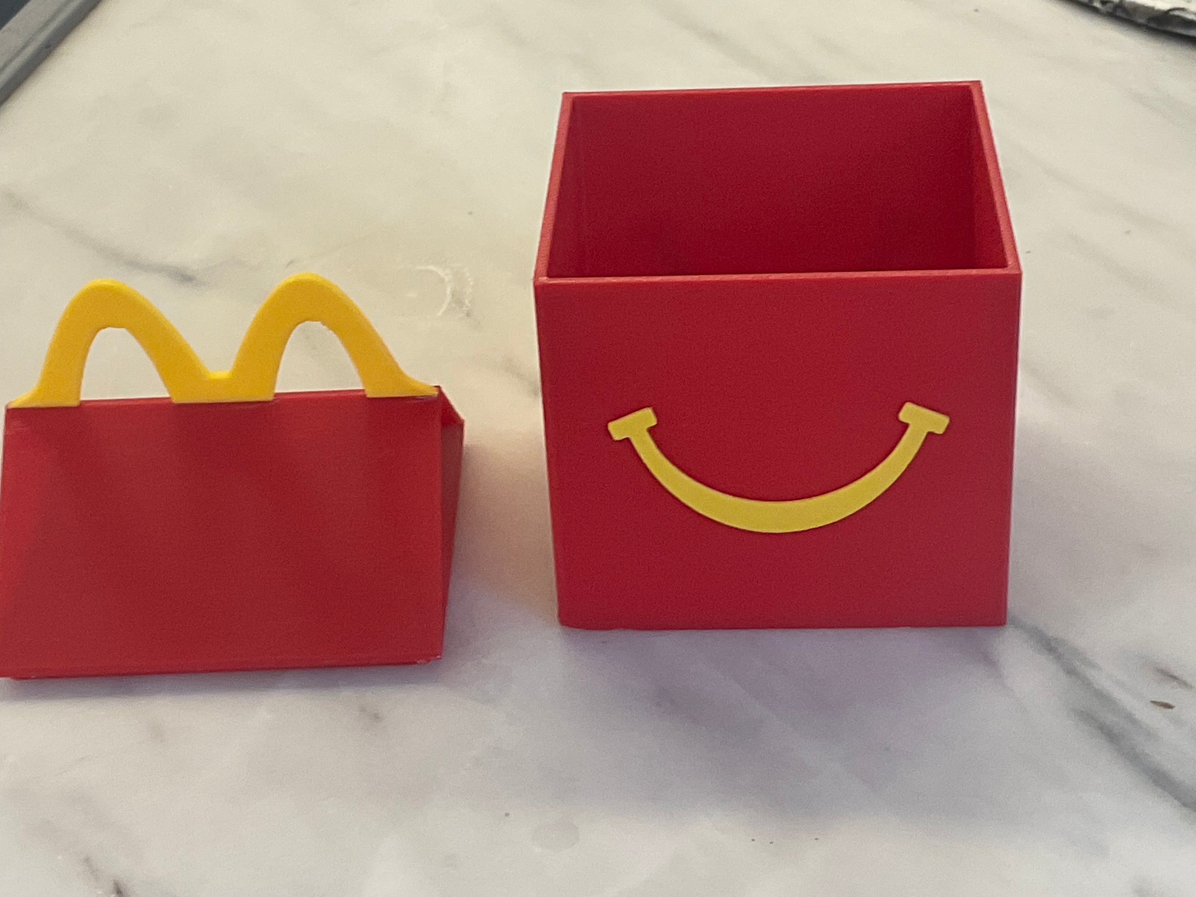 Maccas Happy Meal Box